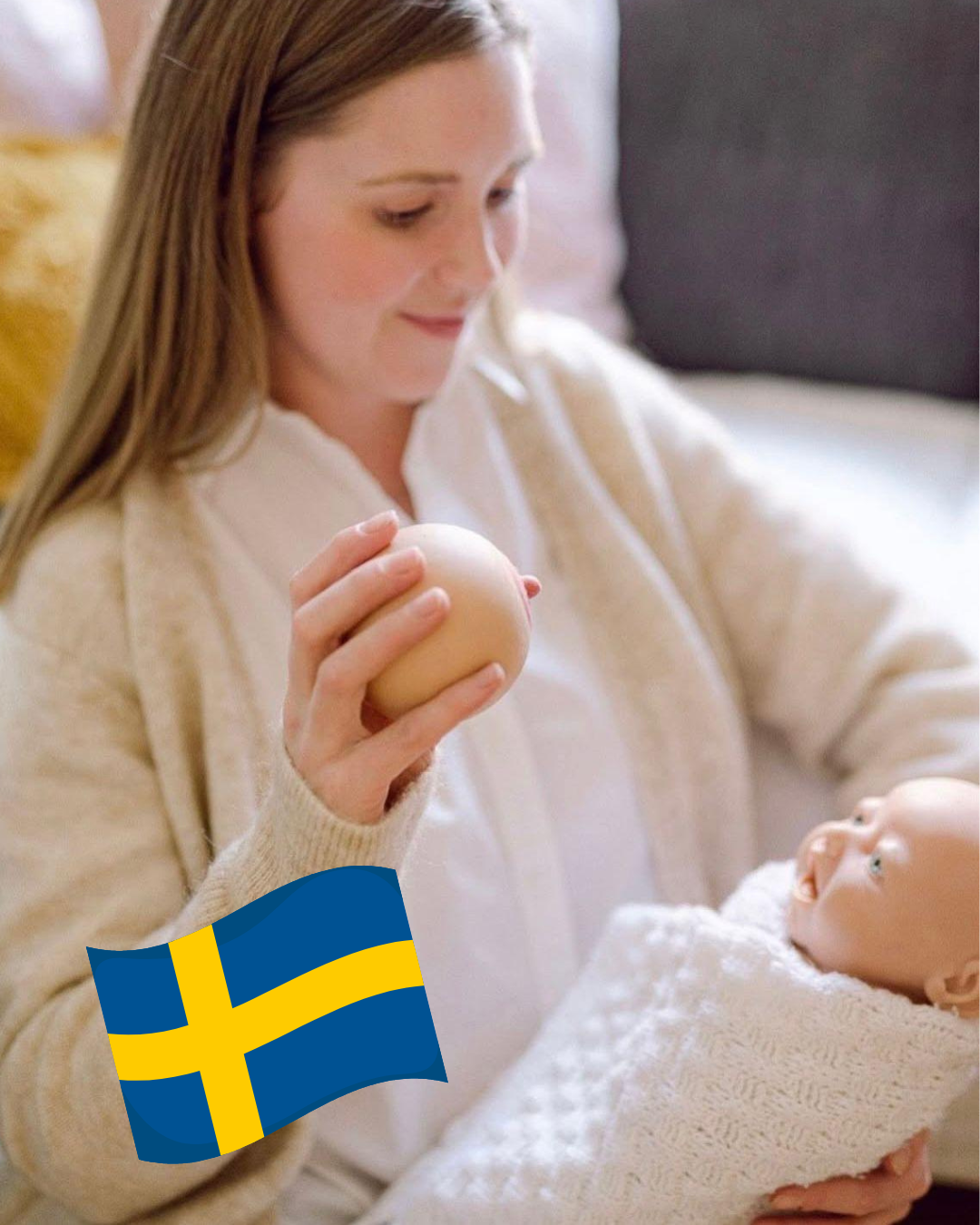 Vauvanhoitaja antaa imetysohjausta