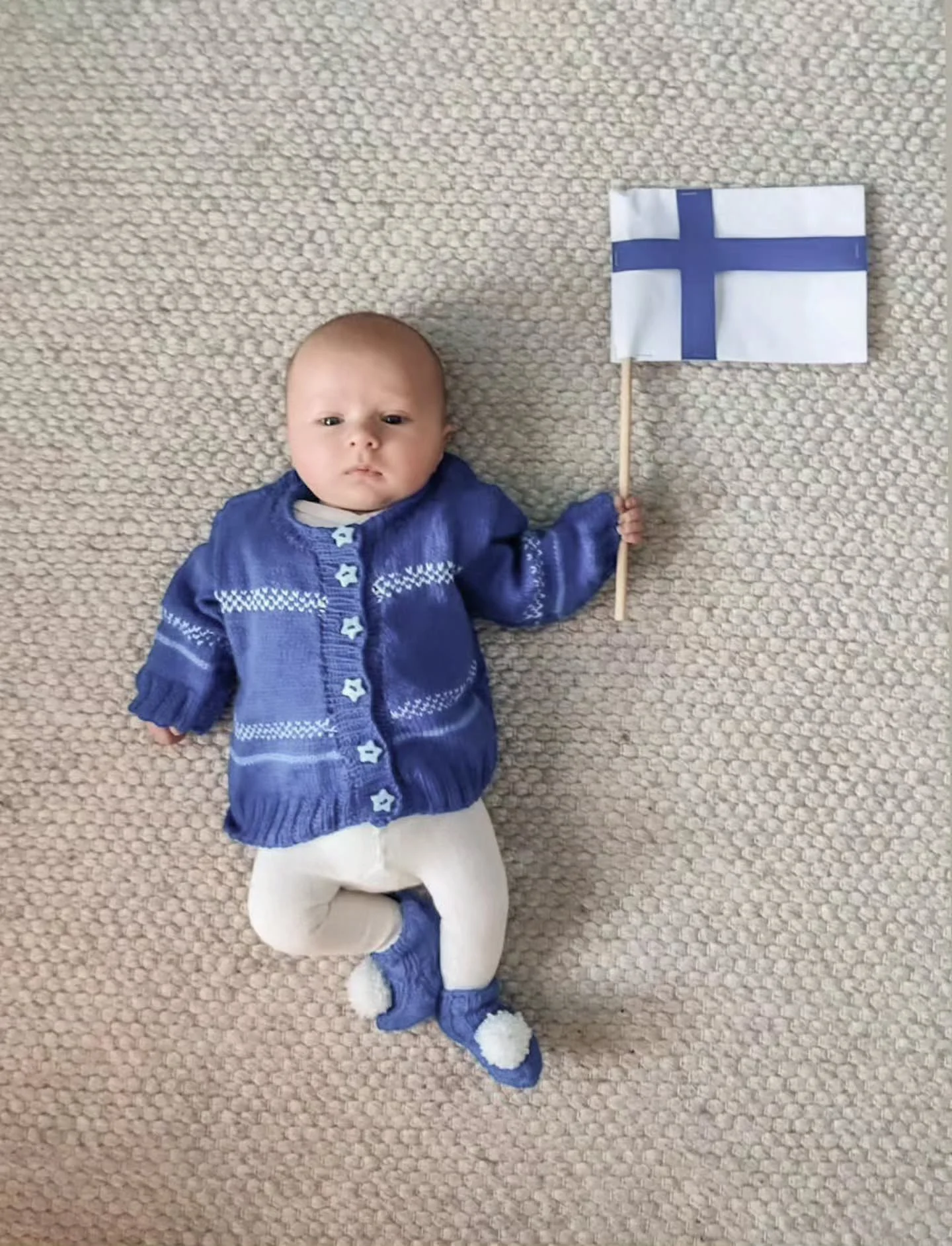 On se Suomi hyv&auml; maa olla vauva!

Hyv&auml;&auml; syntt&auml;ri&auml; rakas kotimaa 💙🫂🇫🇮