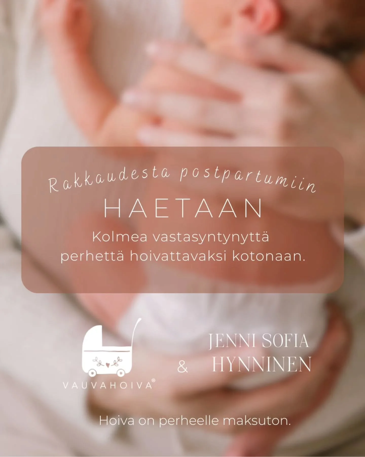 Here we are! Rakkaudesta, innostuksesta ja kunnioituksesta synnytyksen j&auml;lkeist&auml; aikaa kohtaan. ✨🪷🫶🏼💛 .. ja my&ouml;s siit&auml; ett&auml; saadaan toteuttaa t&auml;&auml; yhdess&auml; 🥹💛 T&auml;st&auml; tulee IHANAA, tiedet&auml;&auml