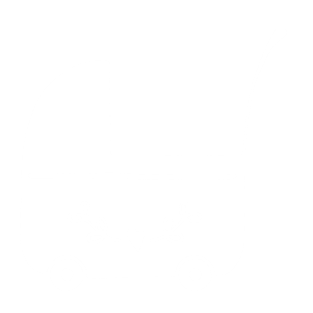 Piirretyt vauvanvaunut. Logo vauvahoiva-yritykselle.