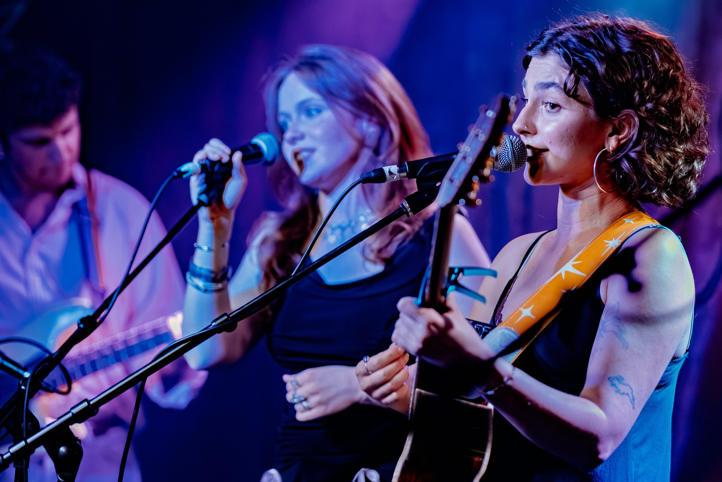 Ella Crow live band landscape shot