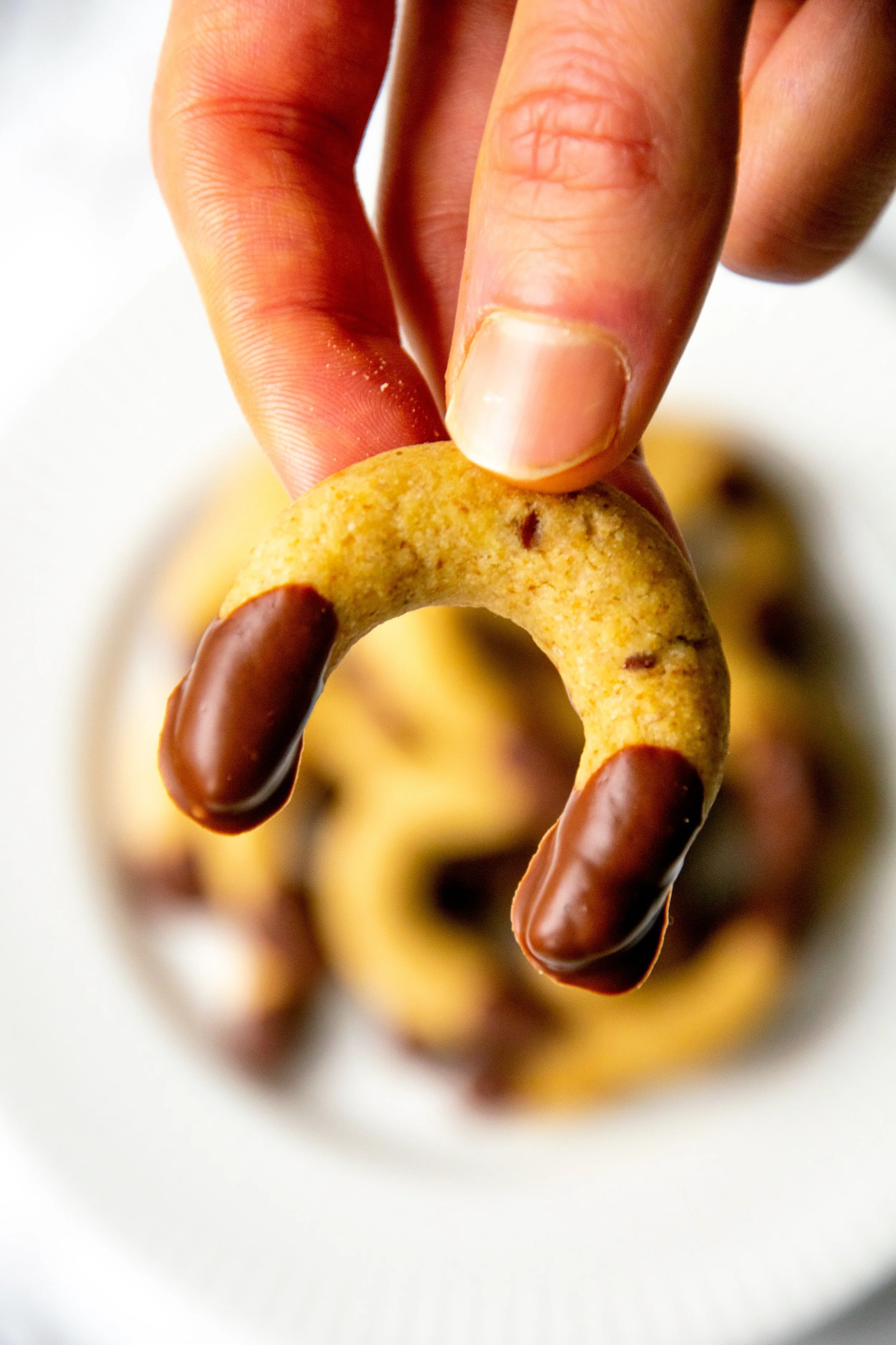 Vegane Schoko Kipferl