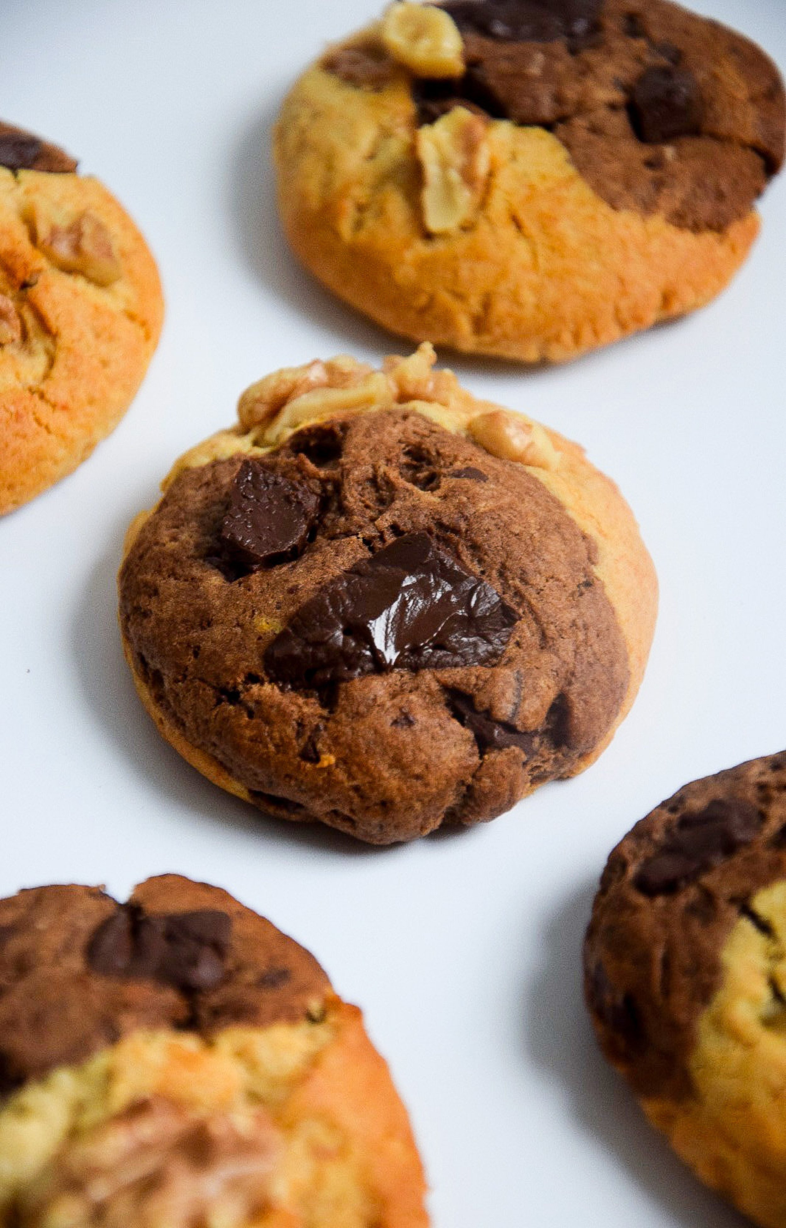 Vegane Marmor Style Cookies