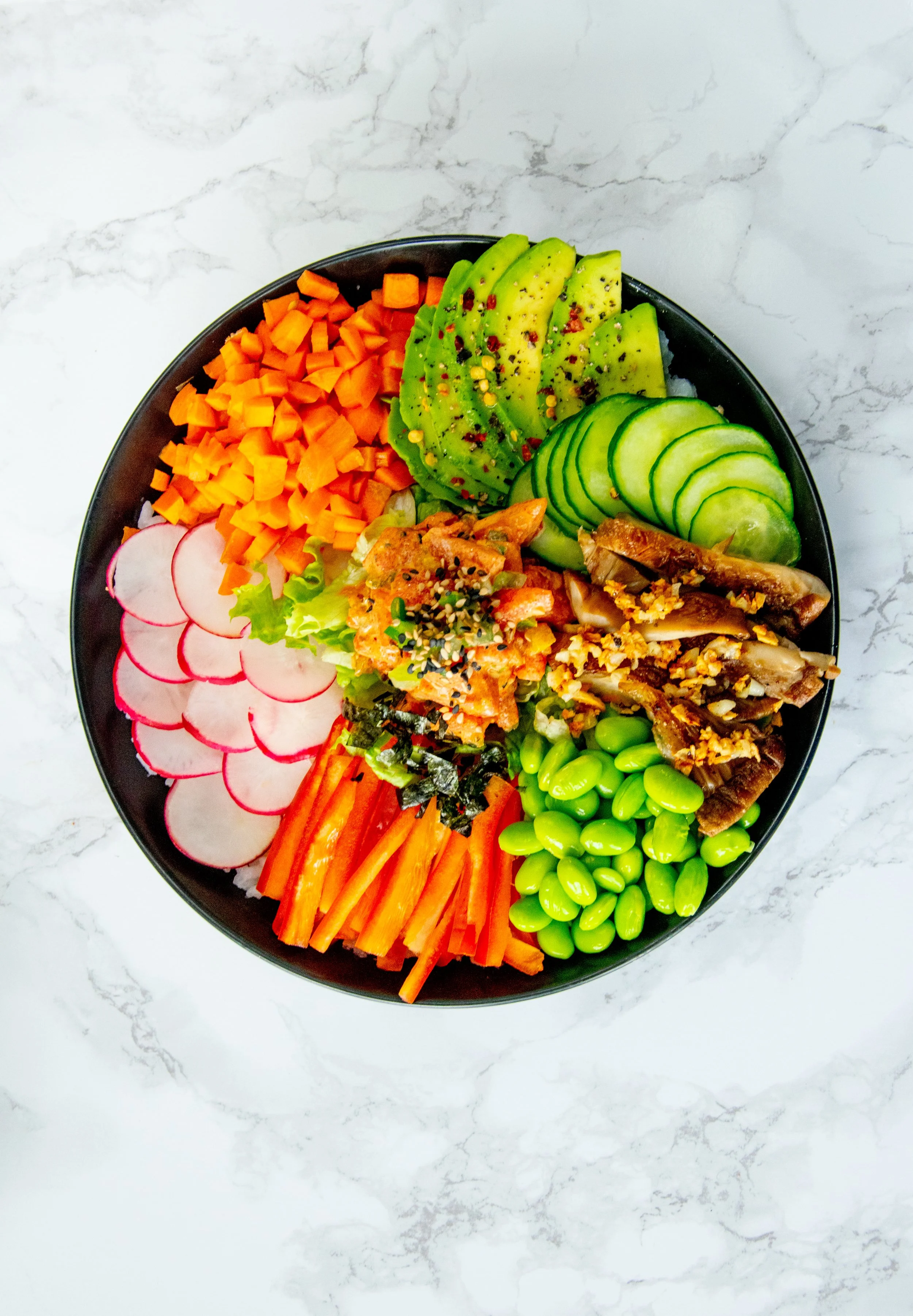 Vegane Sushi Bowl