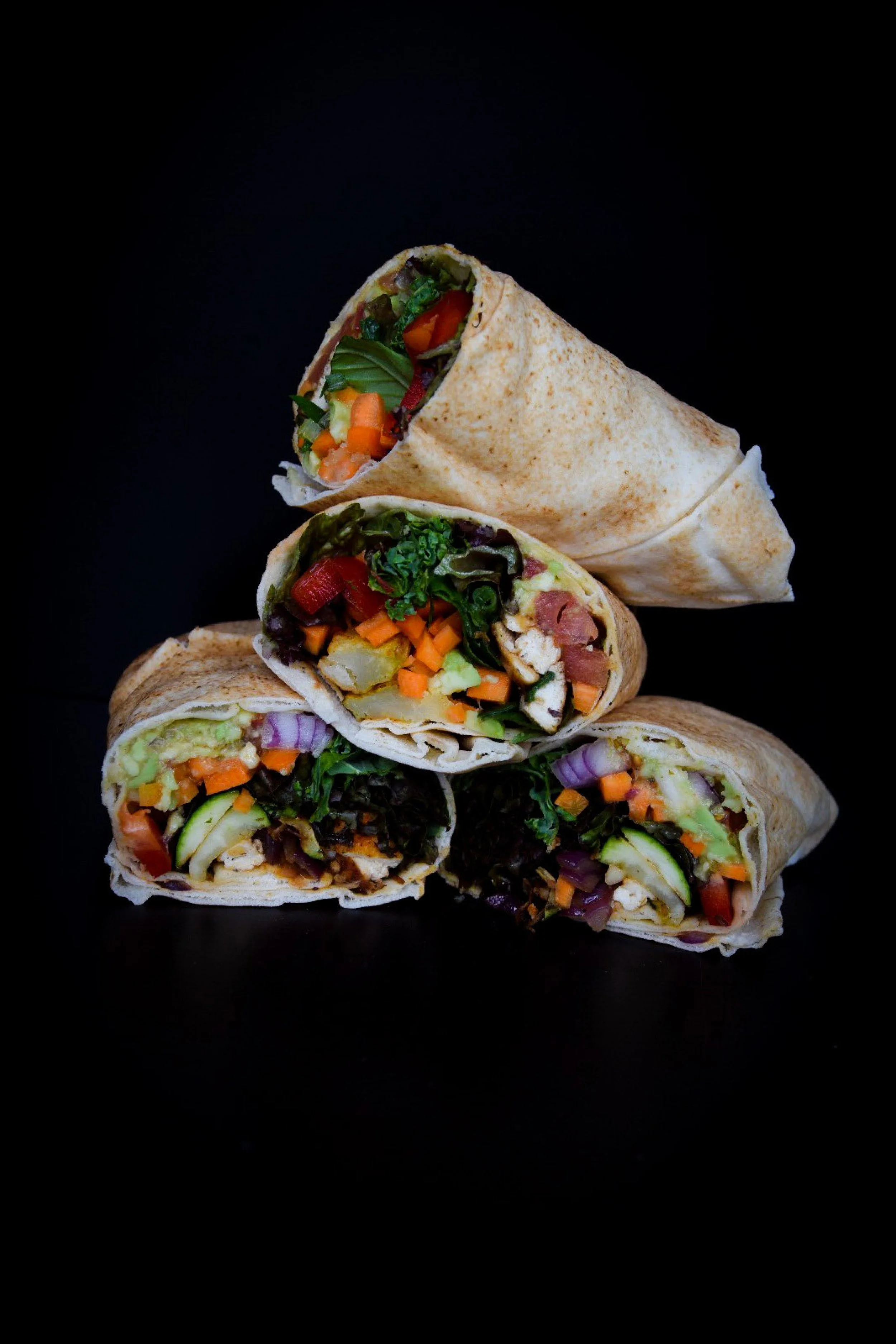 Easy und leckere Burrito Wraps