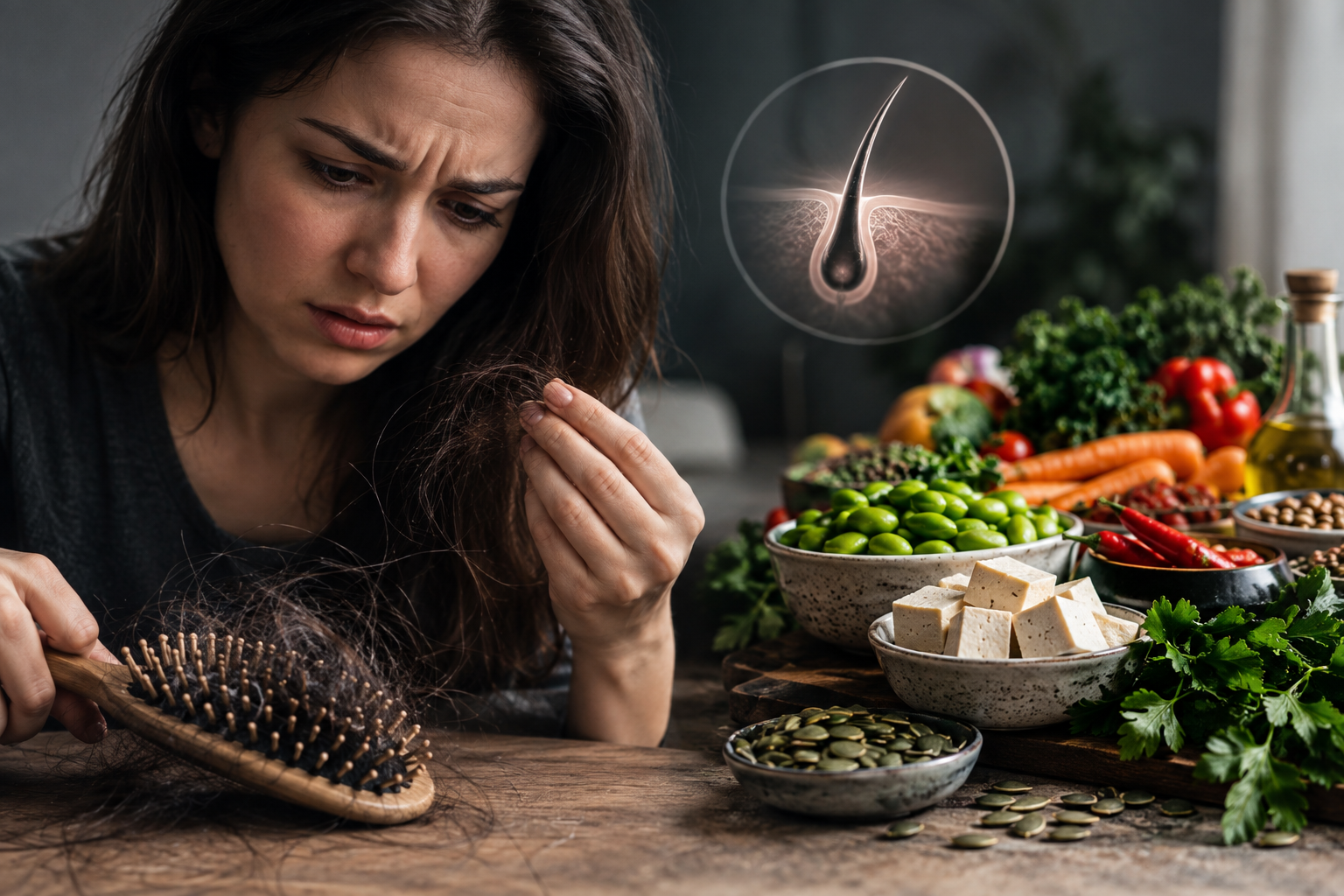 Was essen für kräftige Haare? Diese Lebensmittel können das Haarwachstum unterstützen