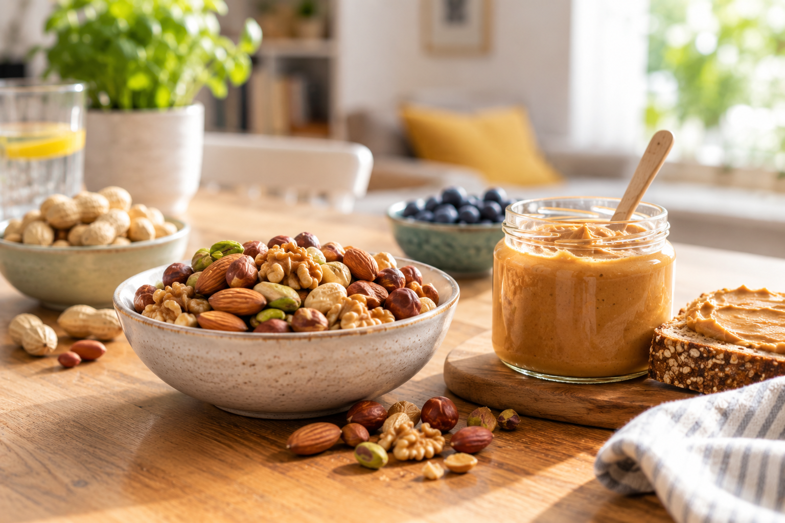 Nüsse und Erdnussbutter als Schlüssel für Longevity?