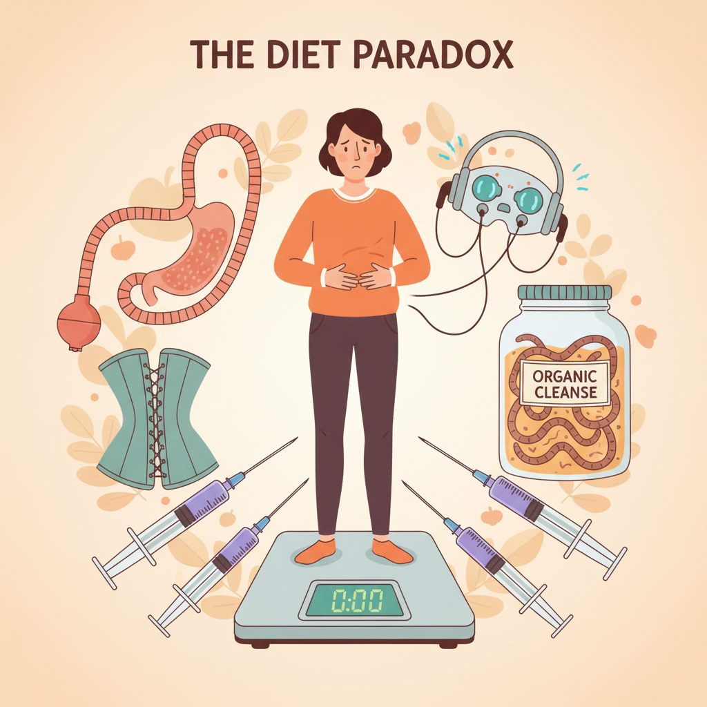 Verrückte Abnehm und Diät Methoden