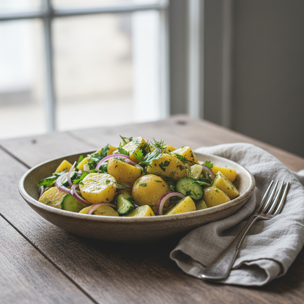 gesunder kartoffelsalat
