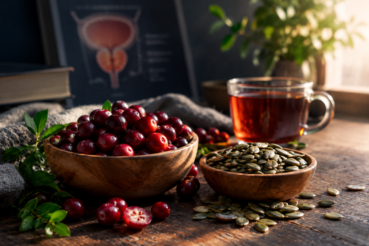 Können Cranberrys und Kürbiskerne bei einer vergrößerten Prostata helfen?