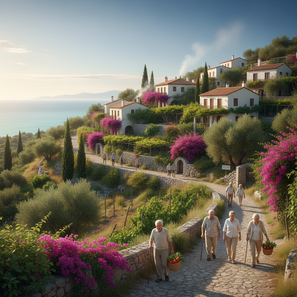 Blue Zones: Warum Menschen in bestimmten Regionen der Welt länger und gesünder leben