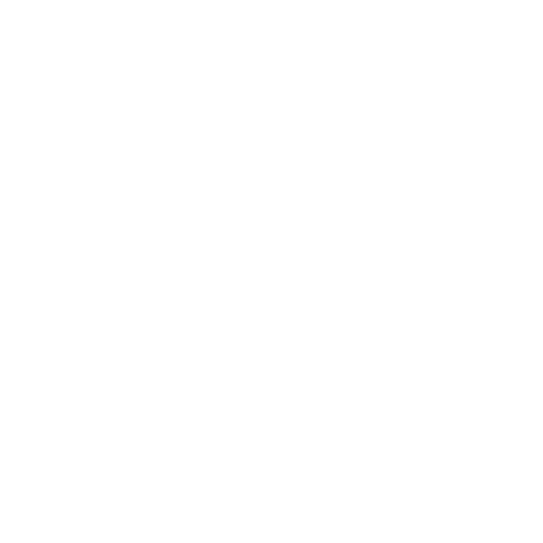 Un logo blanc sur fond noir représentant deux mains formant un cœur avec un visage souriant au centre.
