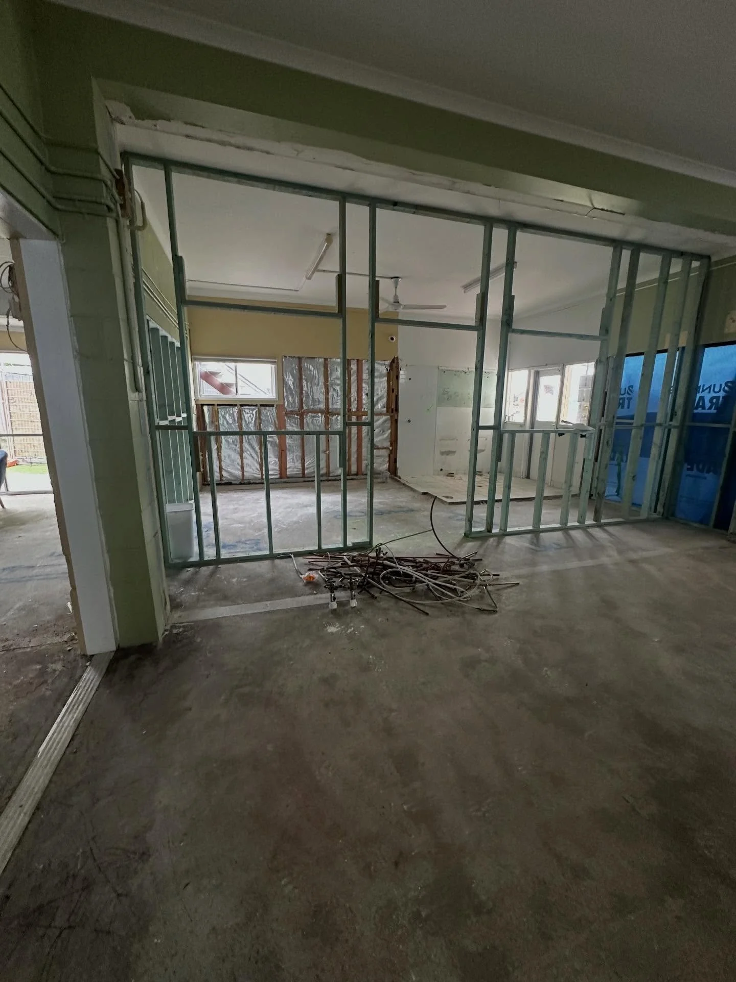 Nice to get some demo and frames underway at this childcare renovation. Giving it a good freshen up!