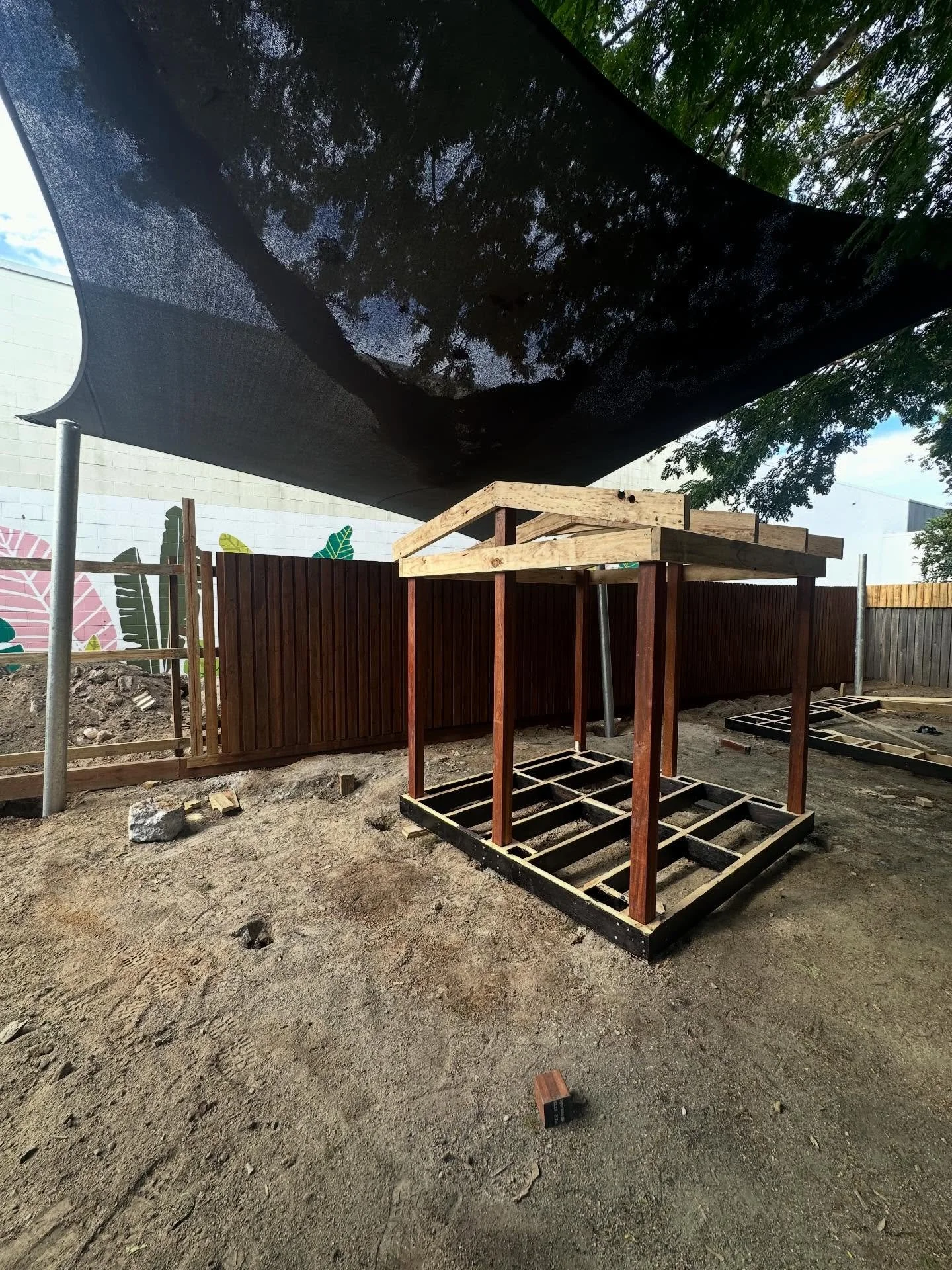 BUSY WEEK COMPLETED. I forgot to take any videos so here&rsquo;s a few pictures of what we&rsquo;ve been up to. New cubby&rsquo;s, decks, fences. Stair repairs, fire door install. Also UNIFORMS are in!