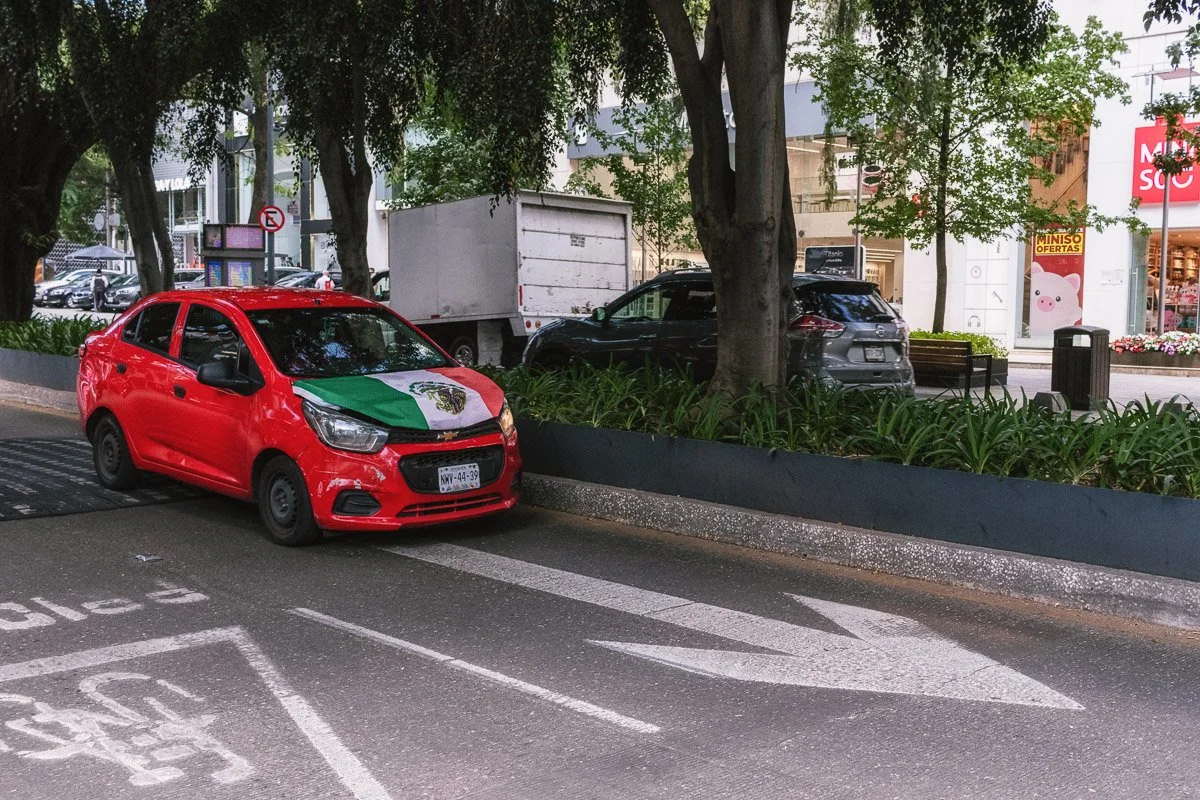 Red Chevrolet With Mexican Flag.jpg