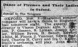 Oxford Huguenot Steamer news stories 1899-1901