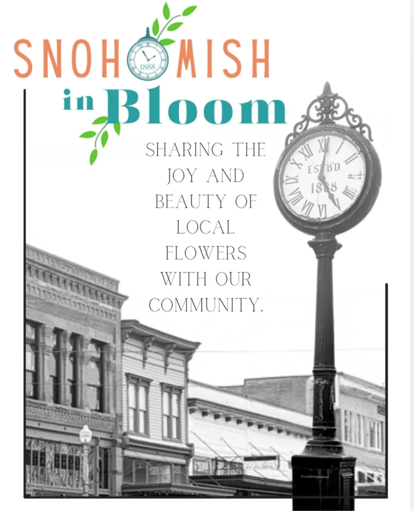 You may be wondering what the significance of the clock is in our logo. We chose to capture the history of downtown Snohomish with the familiarity of a significant landmark that calls First Street home. 

The clock is tied to the old First National B