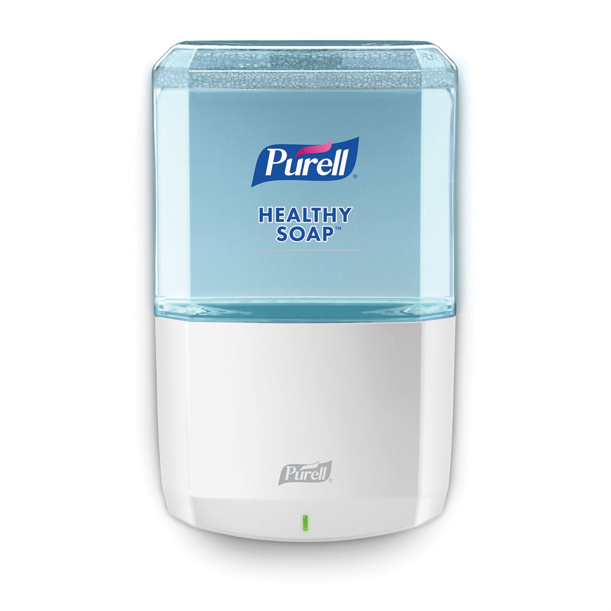 Purell ES dispenser on a white background