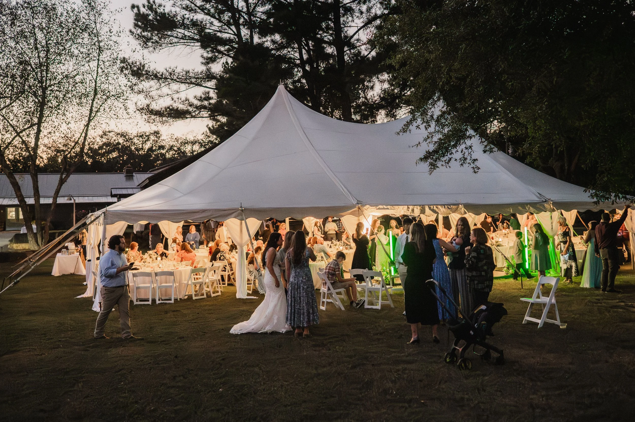 Outdoor Fall Arkansas Wedding