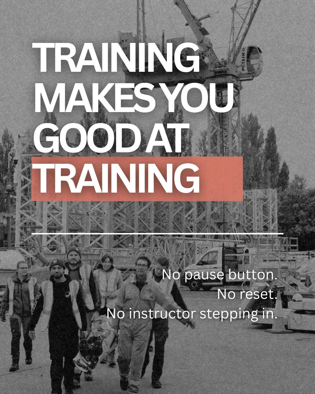 Training makes you good at training.
Reality decides if you&rsquo;re ready operational.

No pause button.
No reset.
No instructor stepping in.

Only decisions, only consequences.

Only you = Outcomes

Ultra Ripam

Be The Help,