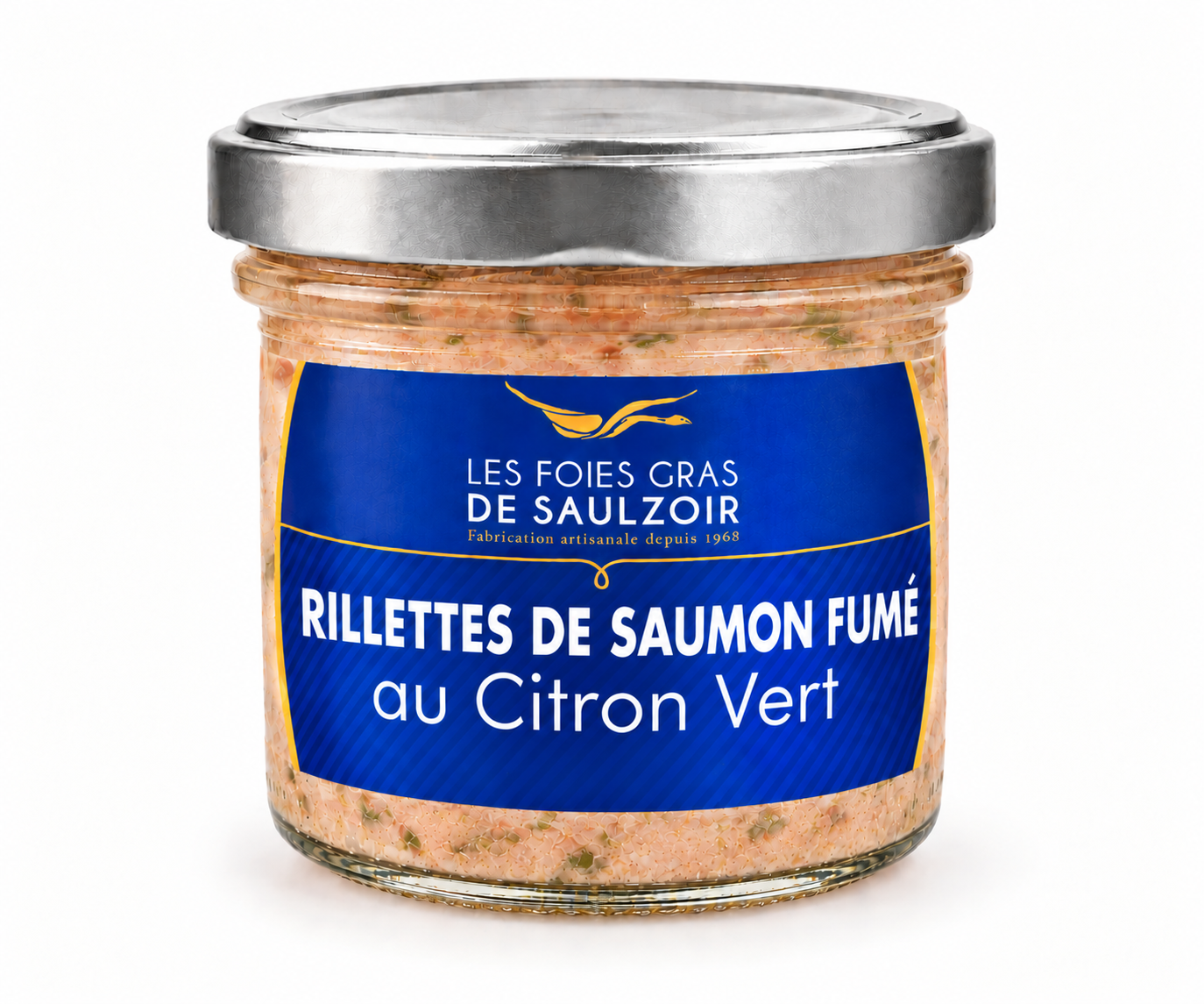 Rillettes de Saumon fumé au citron vert - 90g