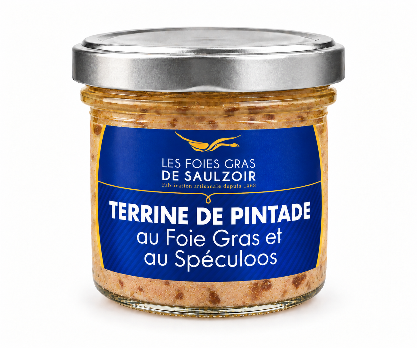 Terrine de Pintade au Foie Gras et au Spéculoos - 90g