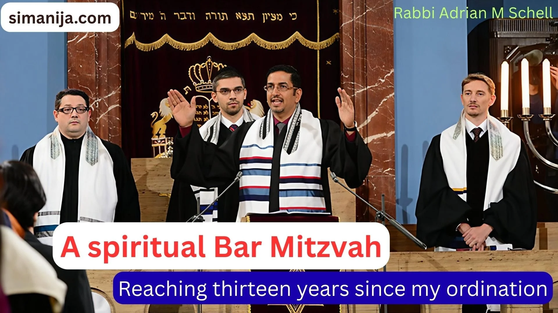 A spiritual Bar Mitzvah