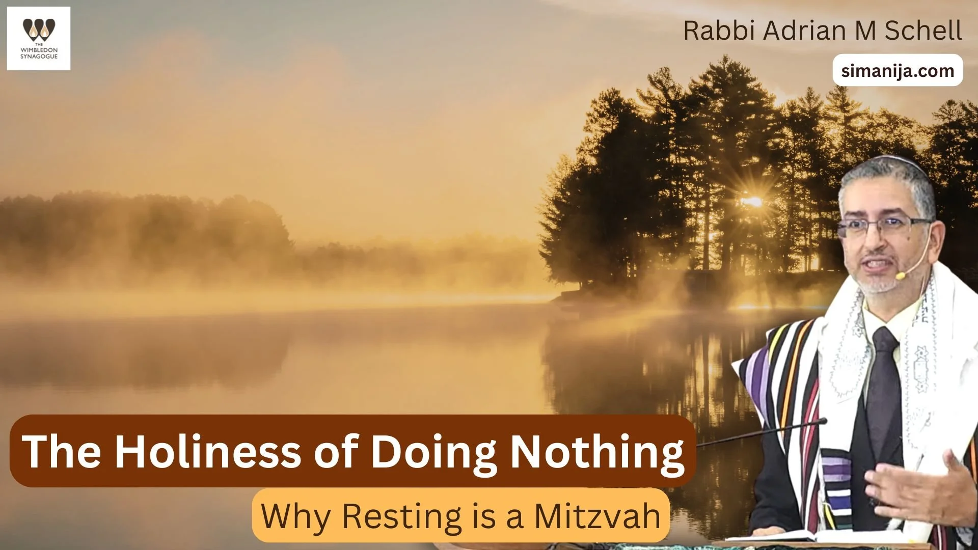 The Holiness of Doing Nothing