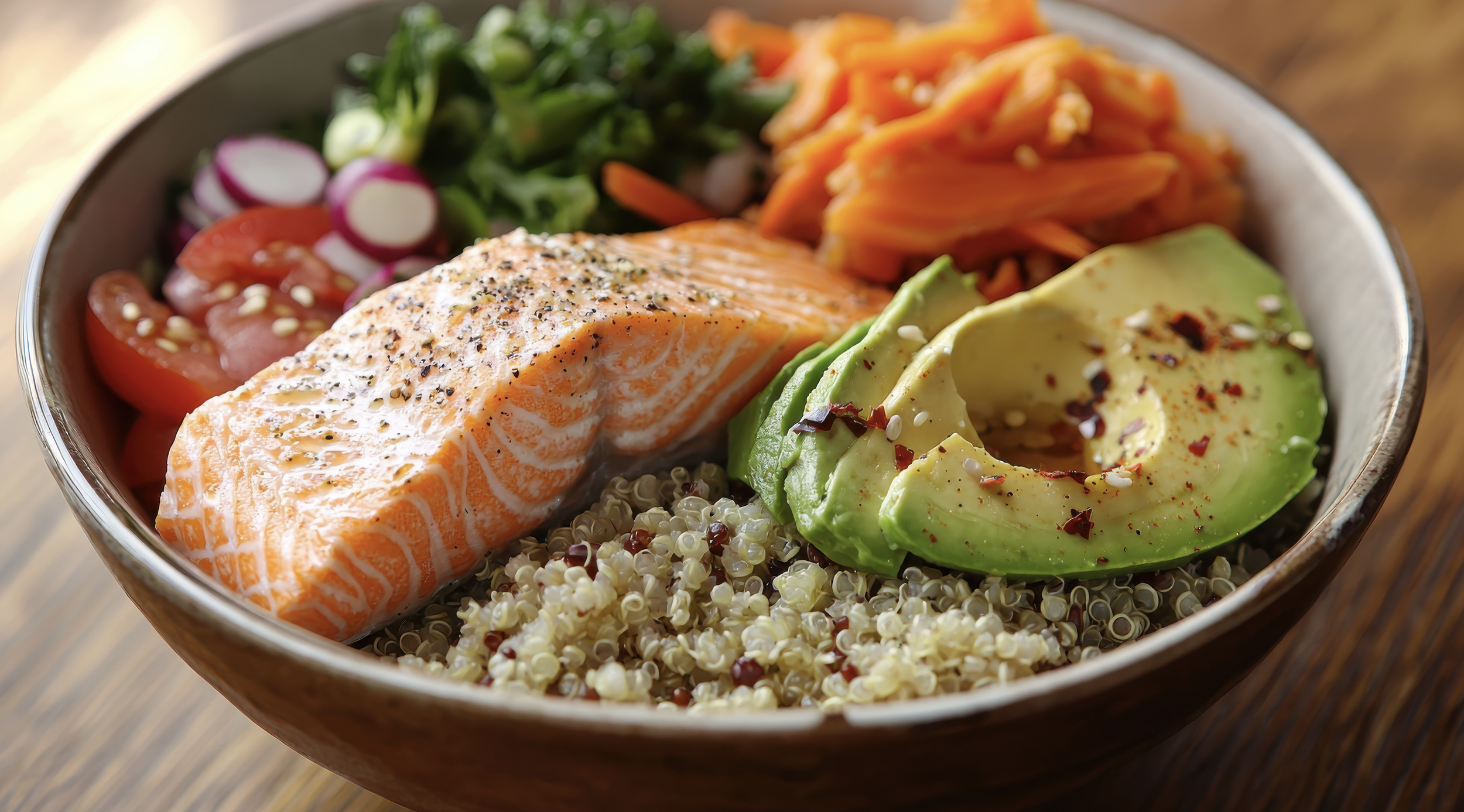 Salmón Teriyaki Bowl