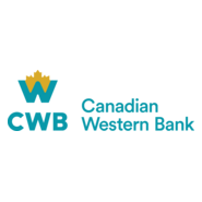 Canadian Western Bank logo with a stylized crown above the initials CWB and the full name Canadian Western Bank beside it.