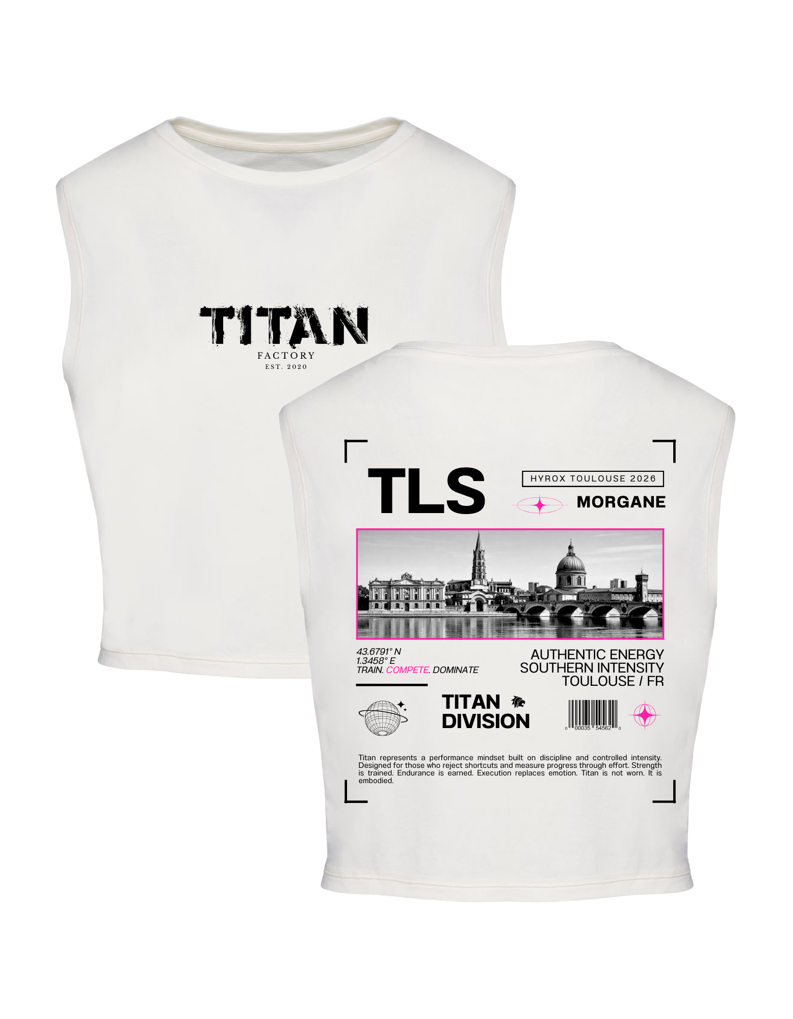 TSHIRT TITAN PERSONNALISÉ