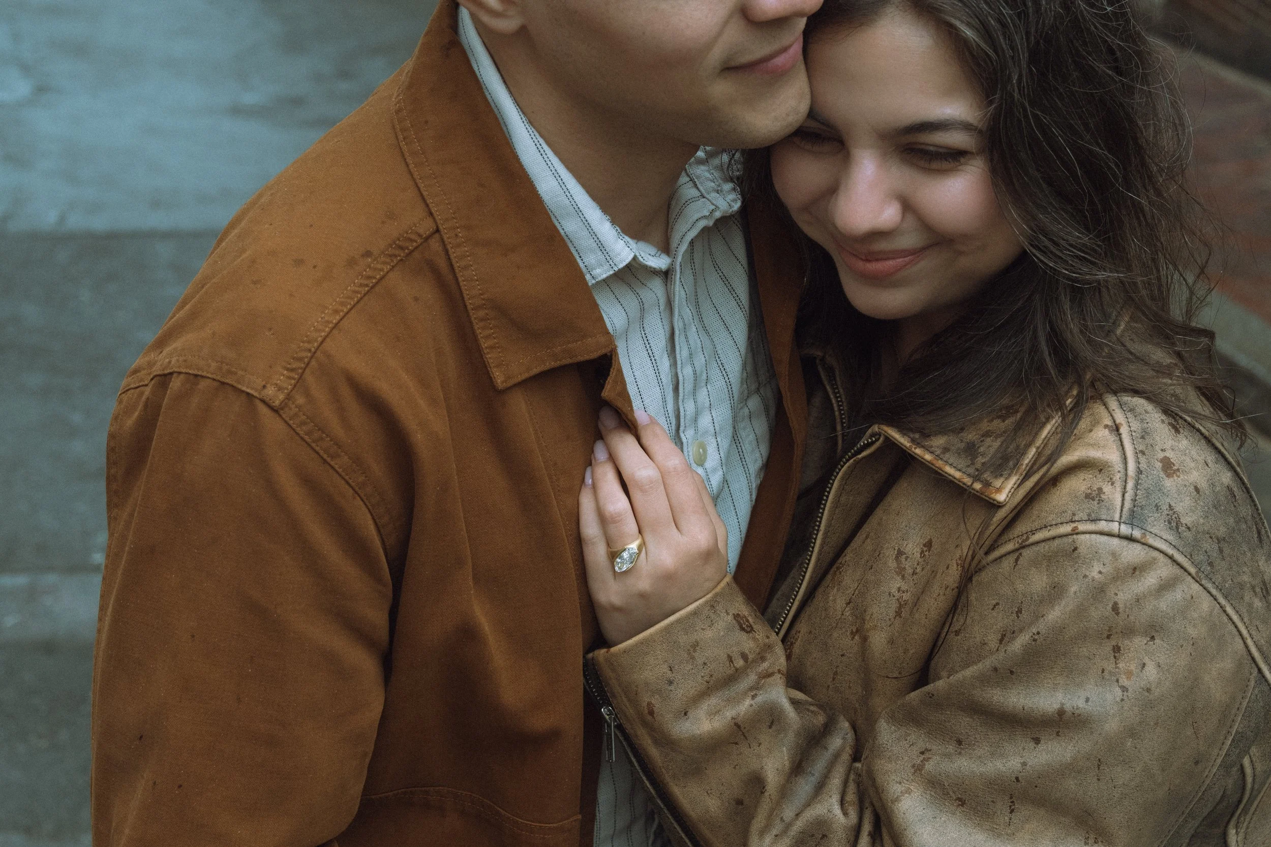 A Rainy Beacon Hill Engagement Session with Kaitlyn and Jordan