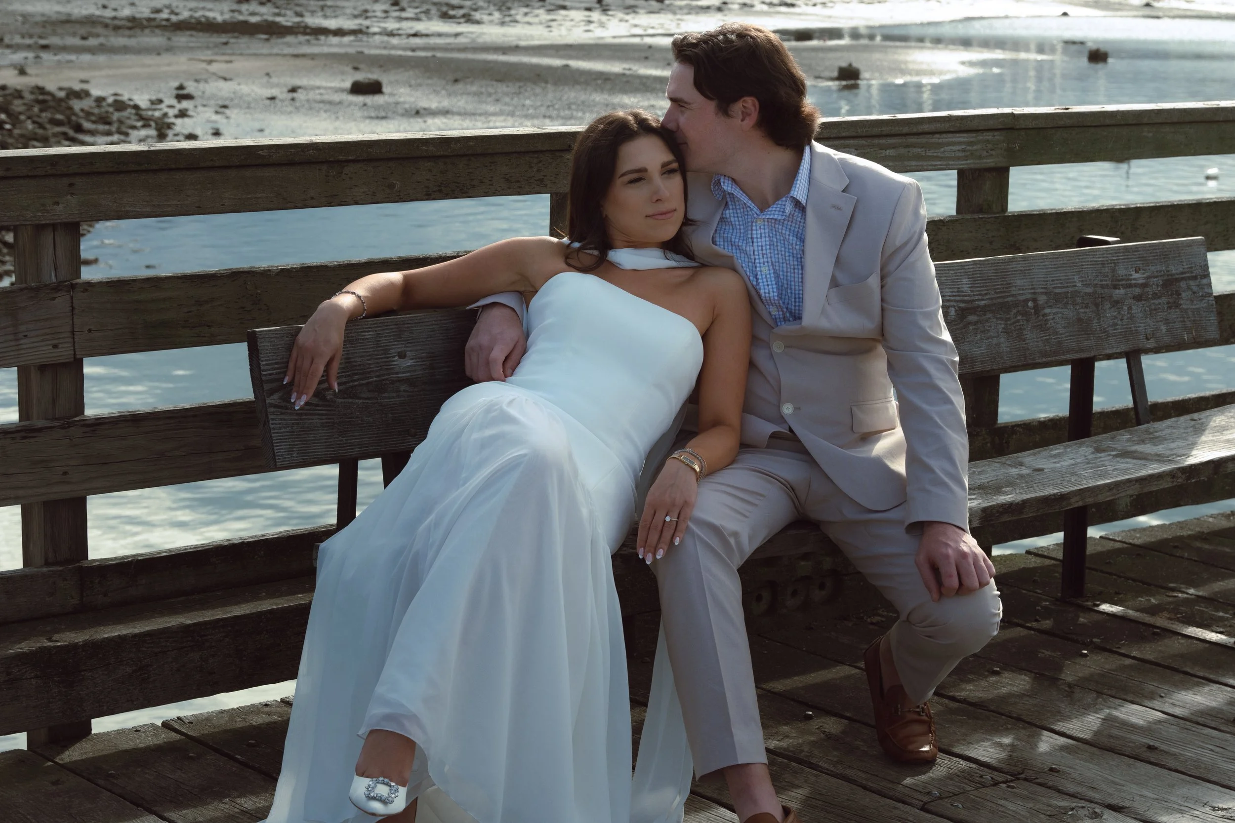 When It All Sinks In: An Intimate Rehearsal Dinner with Sammi and Danny