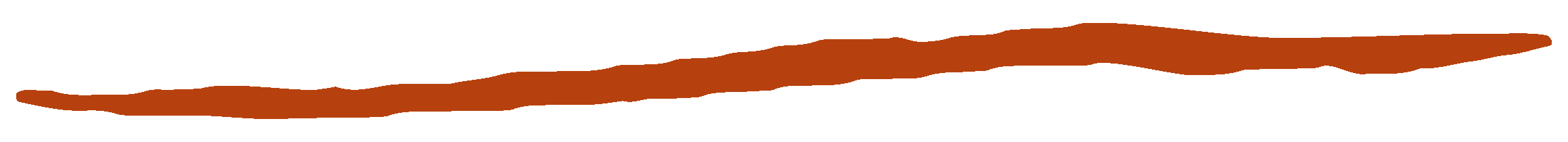 Close-up of a brown, twisted, and slightly wavy stick or twig.