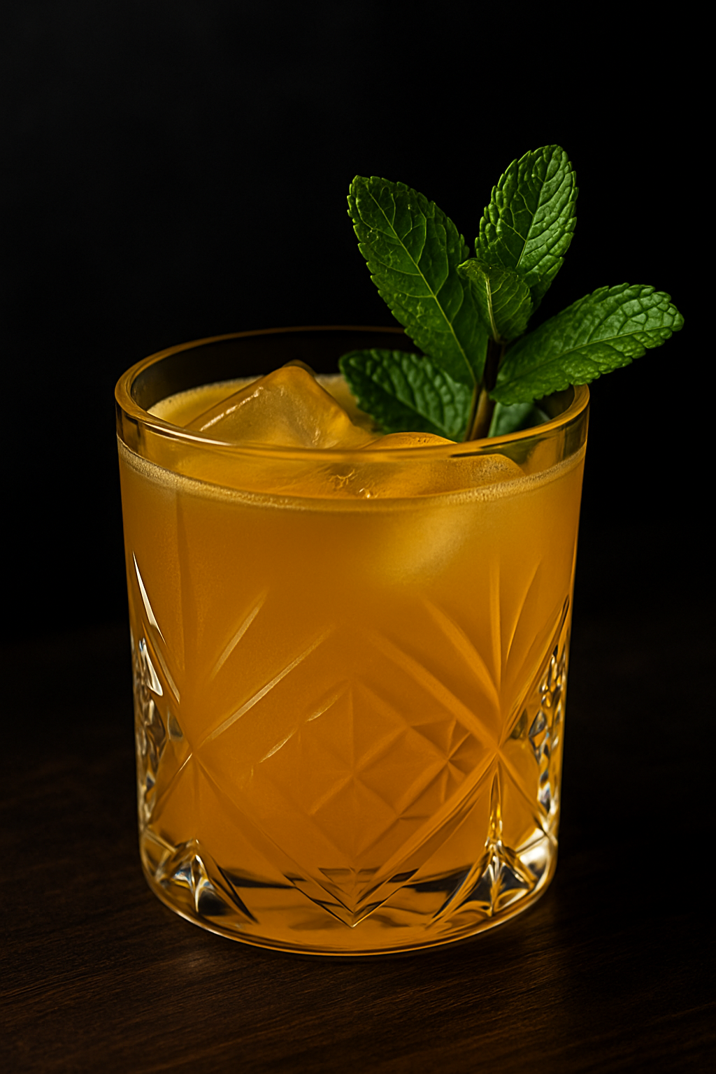 Spicy Mescalita: Mezcal, Cointreau, liqueur de piment rouge, piment frais et jus de citron