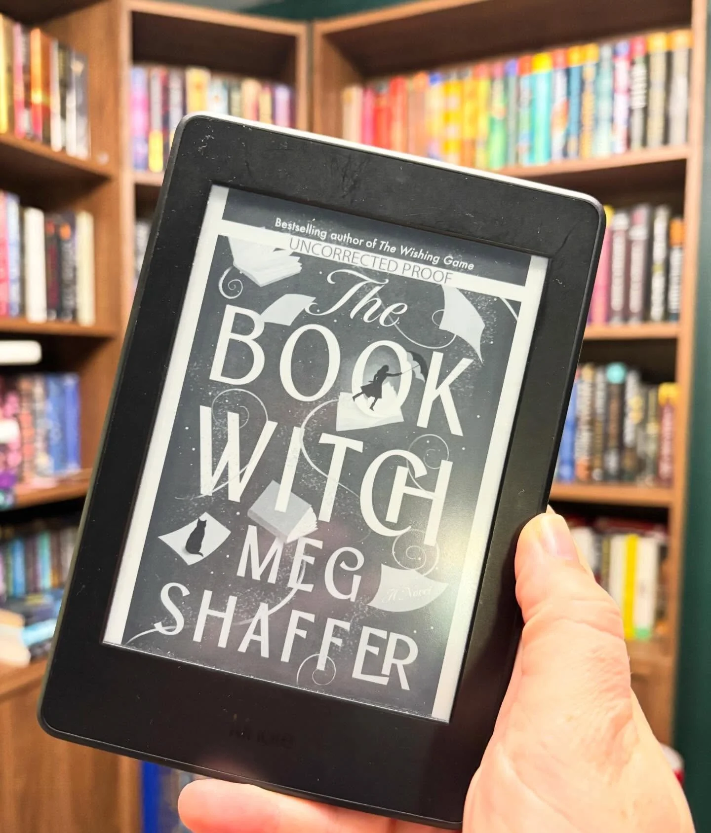Today I finished an ARC of The Book Witch by Meg Shaffer and I will not be shutting up about it anytime in the near future. It was positively delightful and I completely ADORE this book. ⭐️⭐️⭐️⭐️⭐️

I knew from the first chapter that I would enjoy it