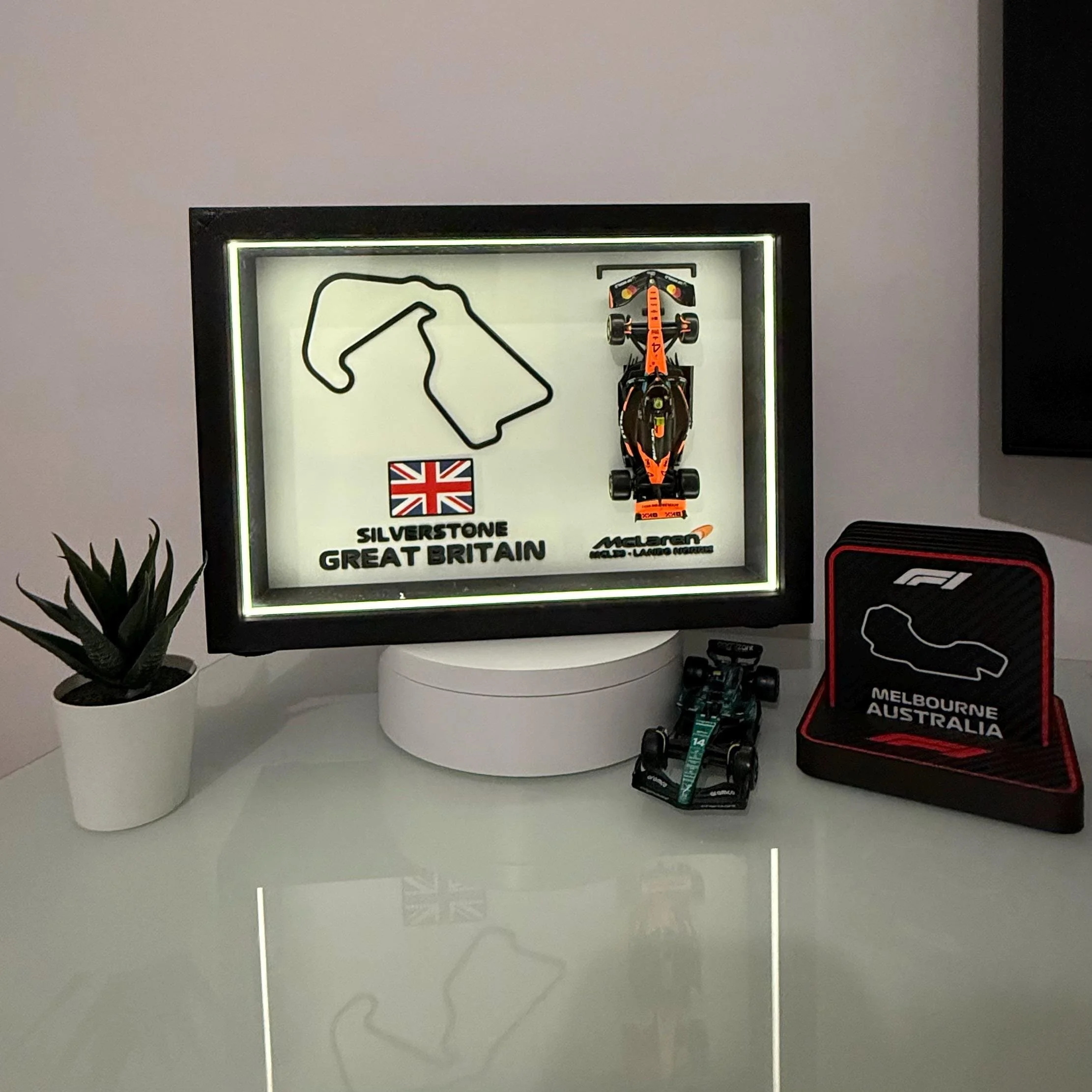 From Idea to Reality: Creating Our Lando Norris F1 Display Frame 🏎️