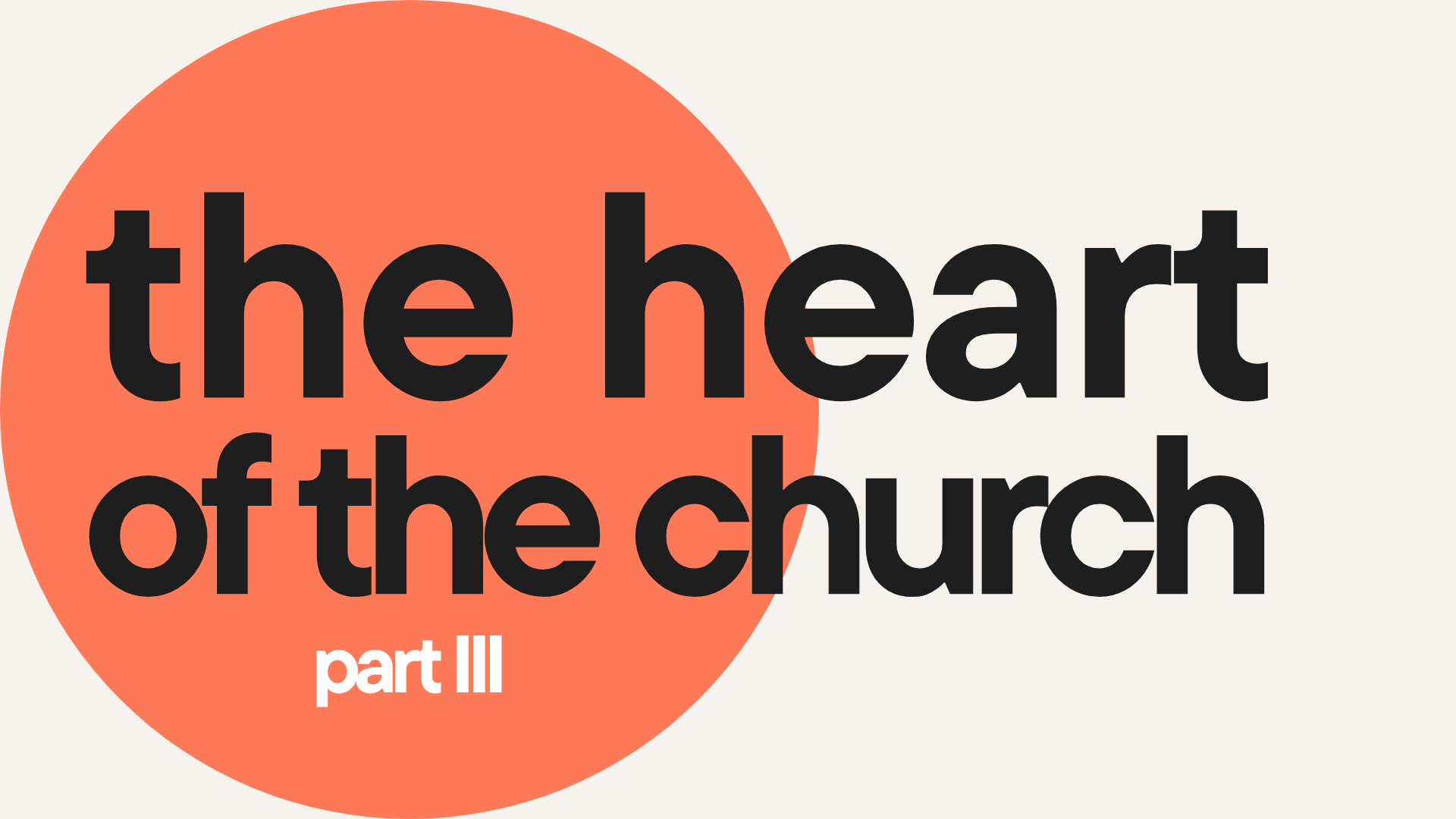 The Heart of the Church
