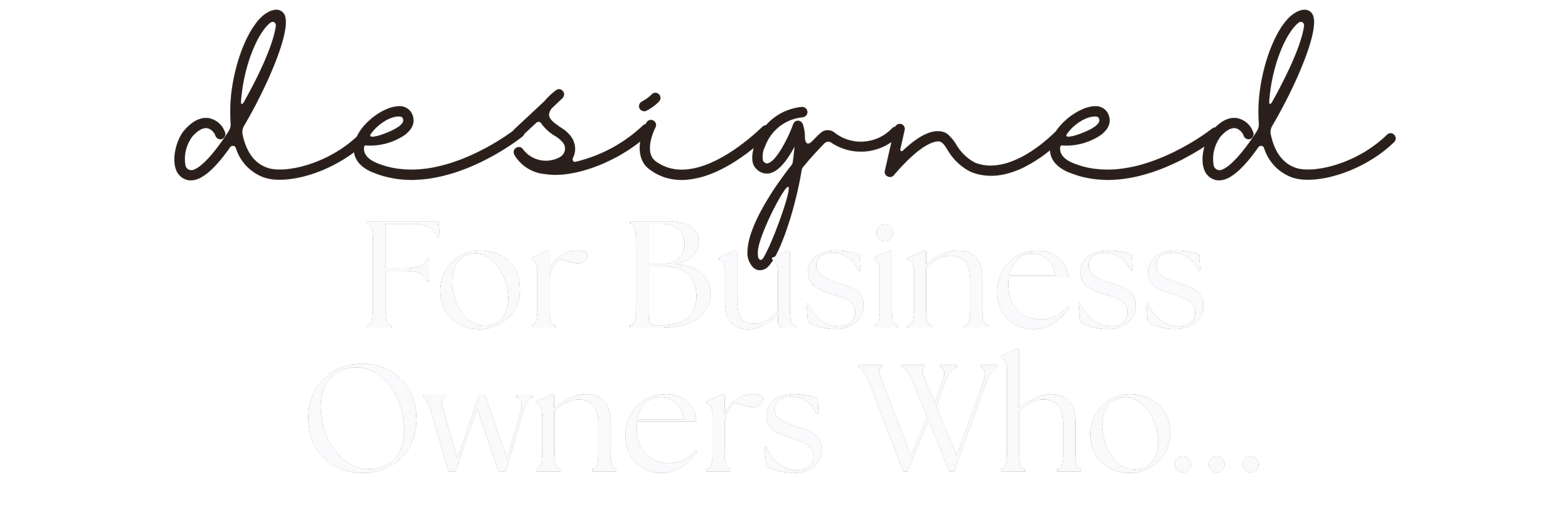 Text indicating the image was designed for business owners who...