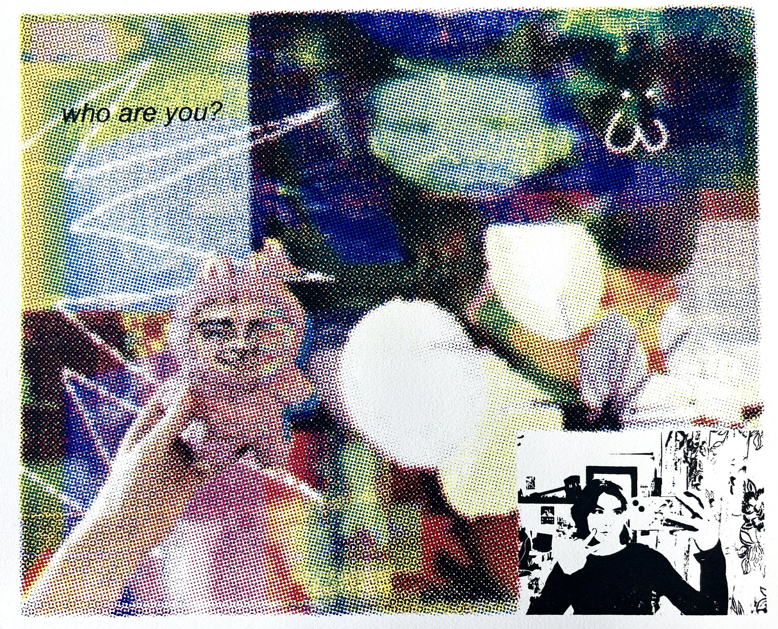 I Am Me, silkscreen print, 2025