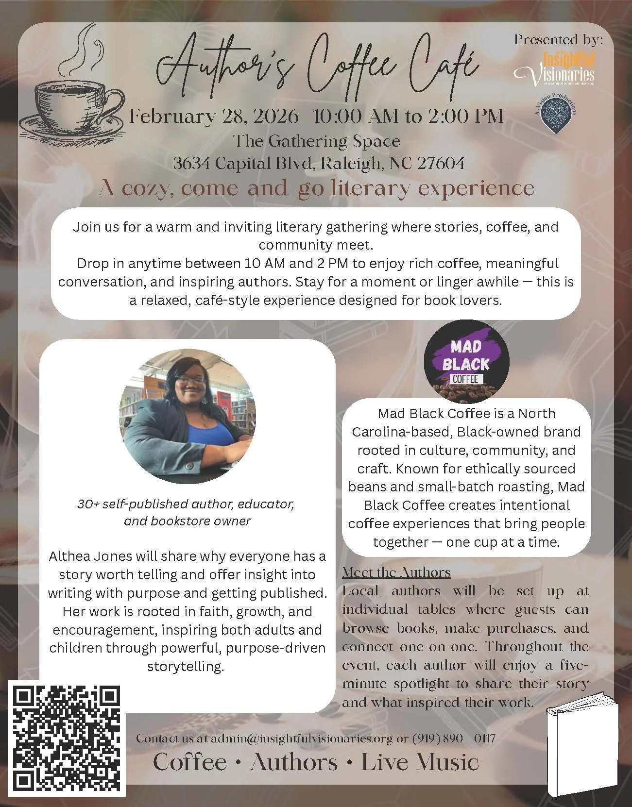 Author’s Coffee Café