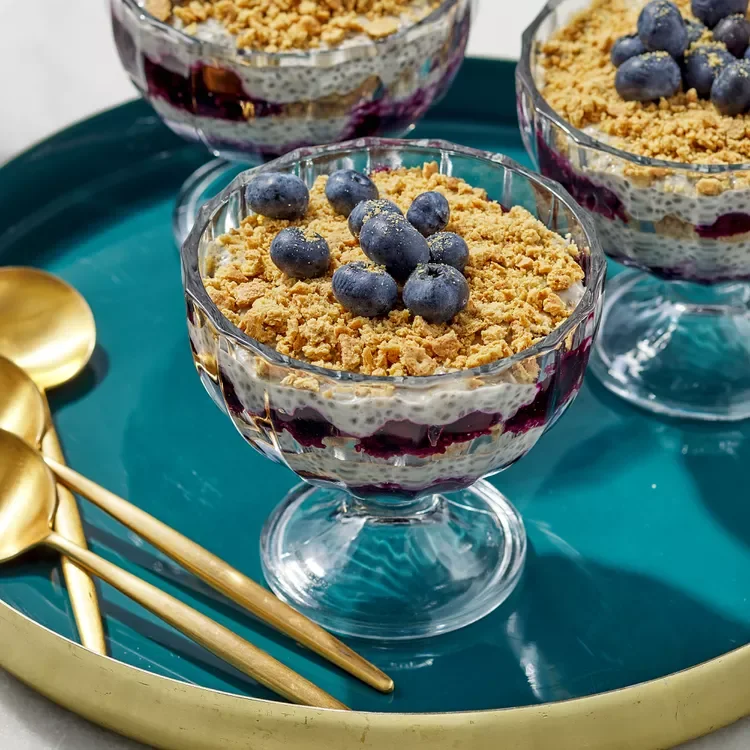 Cheesecake Chia Pudding