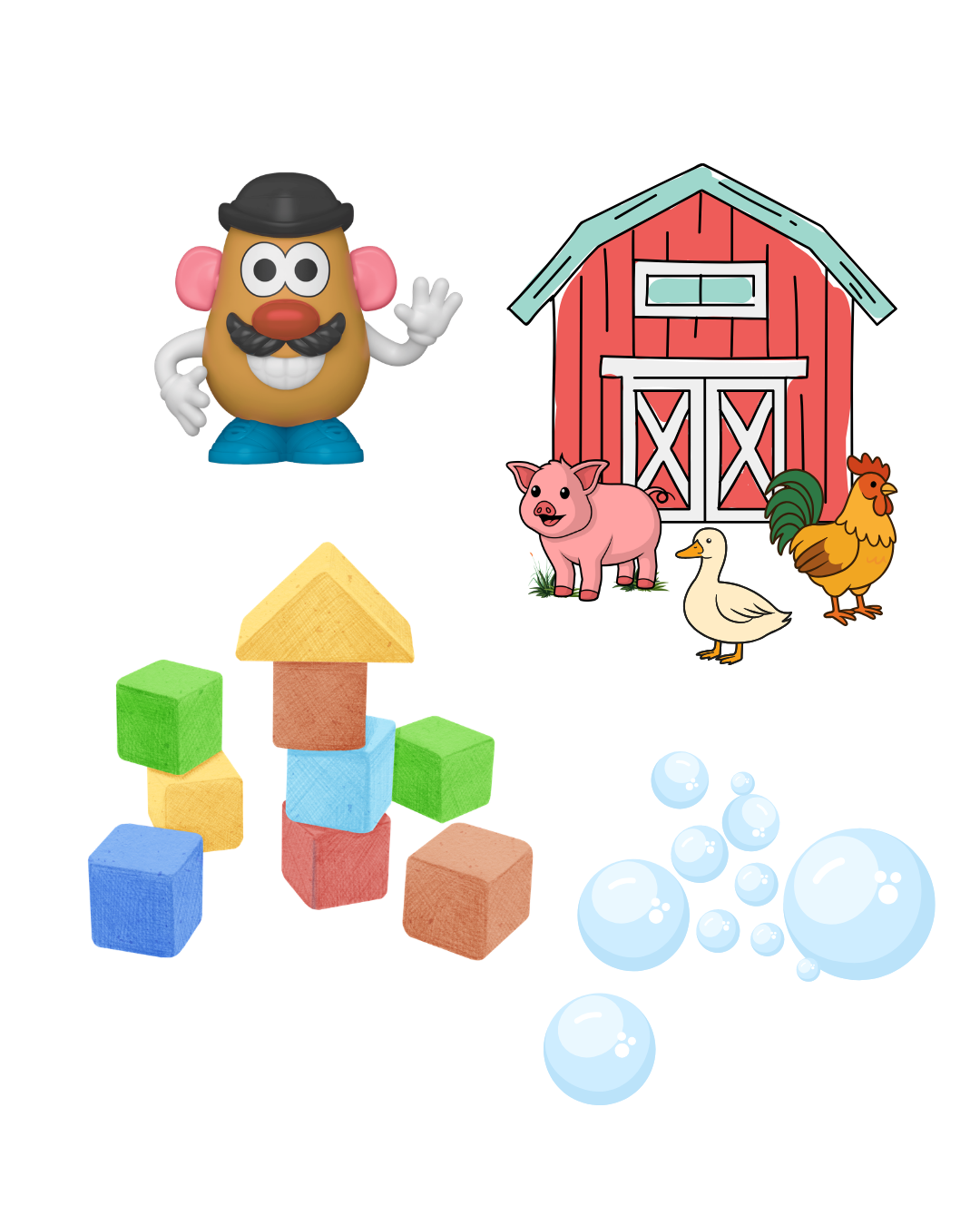 Beyond the Batteries: 4 Best Toys to Spark Your Child’s Language 