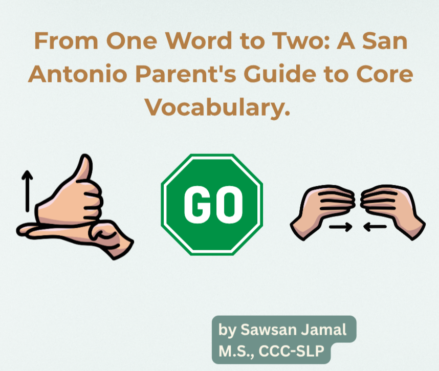 In-home speech therapy in San Antonio Texas. 