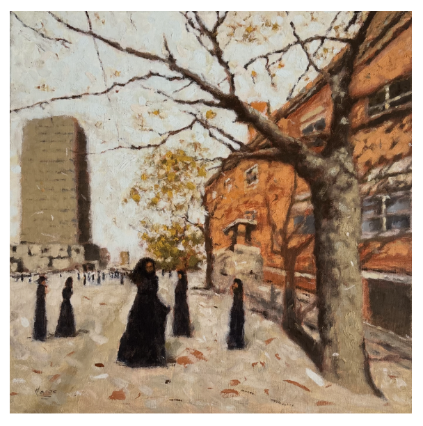 HOW CAN I FORGET? Oil on canvas 