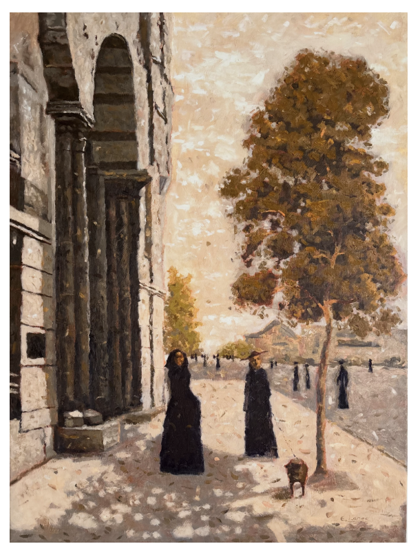 AVEZ-VOUS OUBLIÉ? / 2026. Oil on Canvas - 30X40"