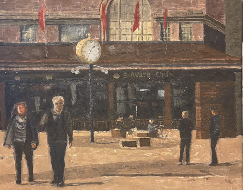 The Same Couple, 2025. Oil on Canvas - 20X20"