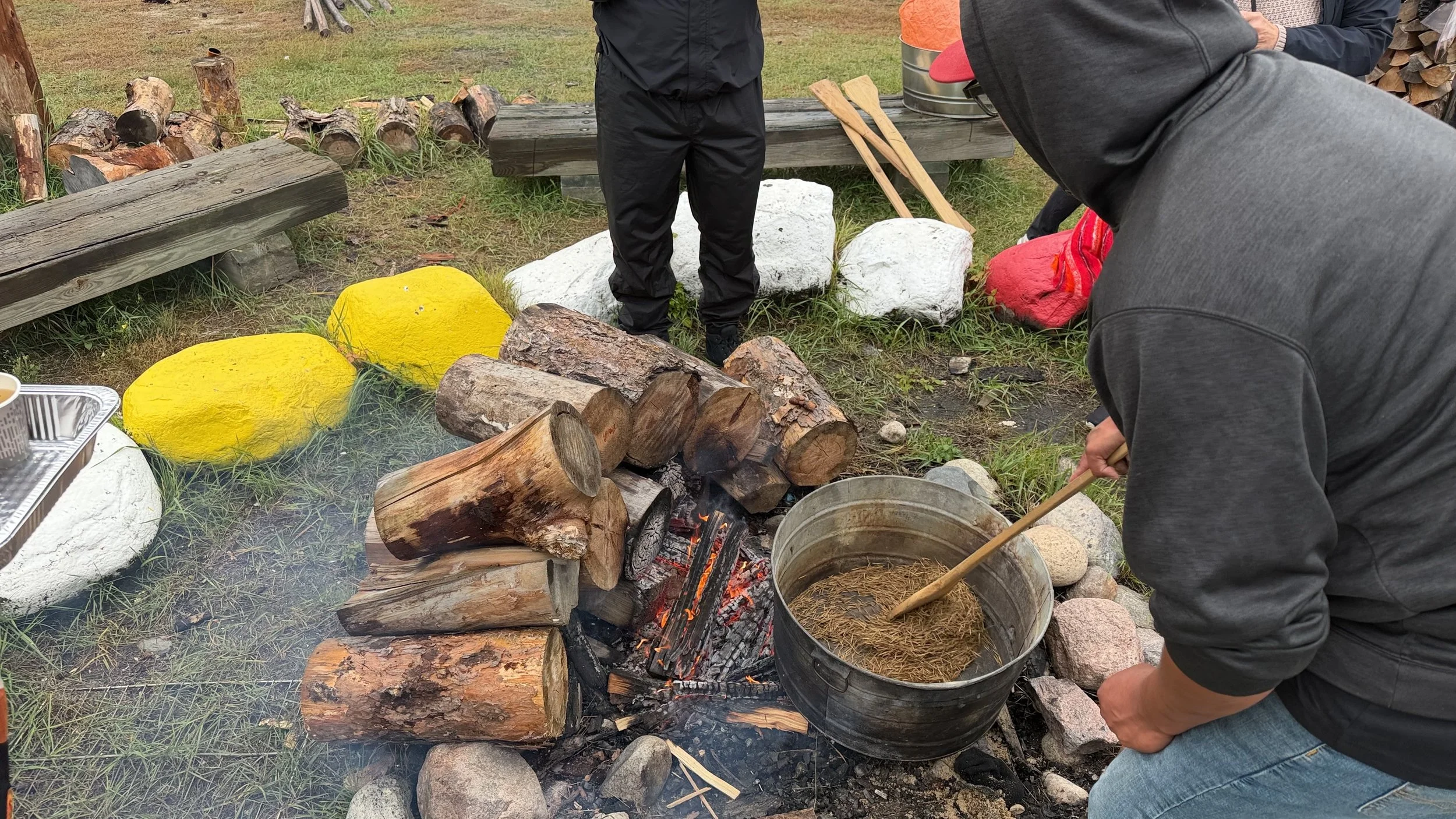 LSFN Hosts Manoomin Gathering
