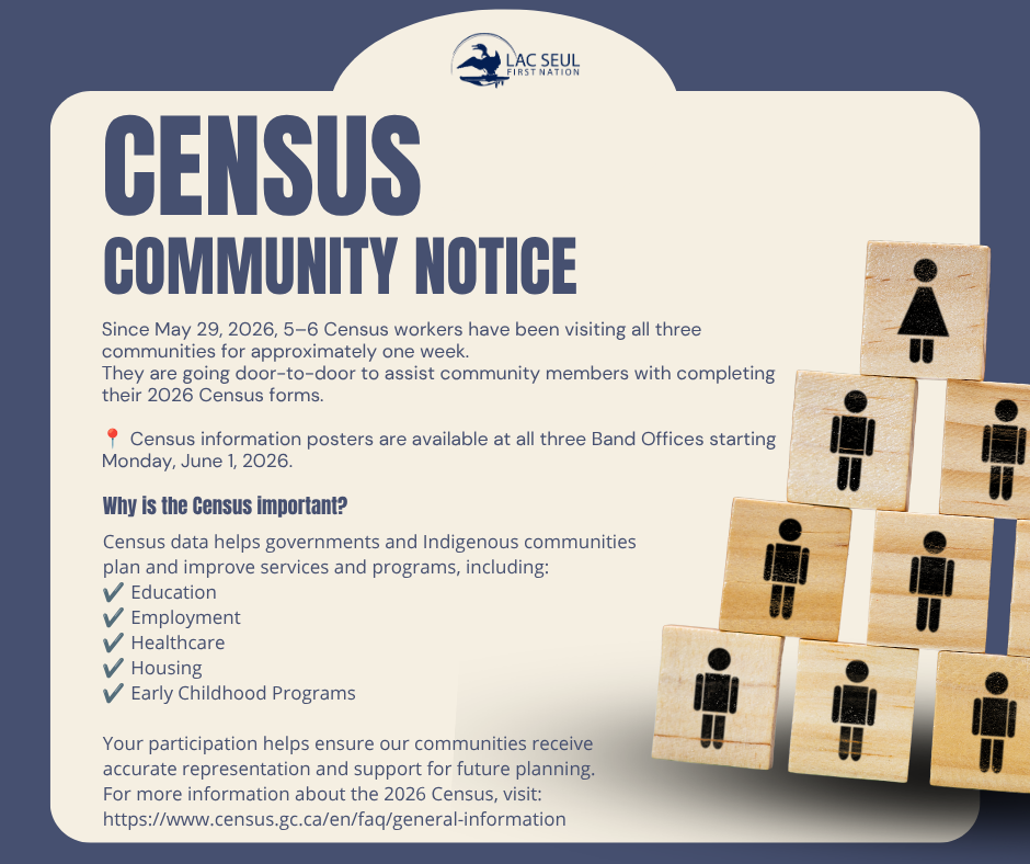 2026 Census Community Update — Lac Seul First Nation