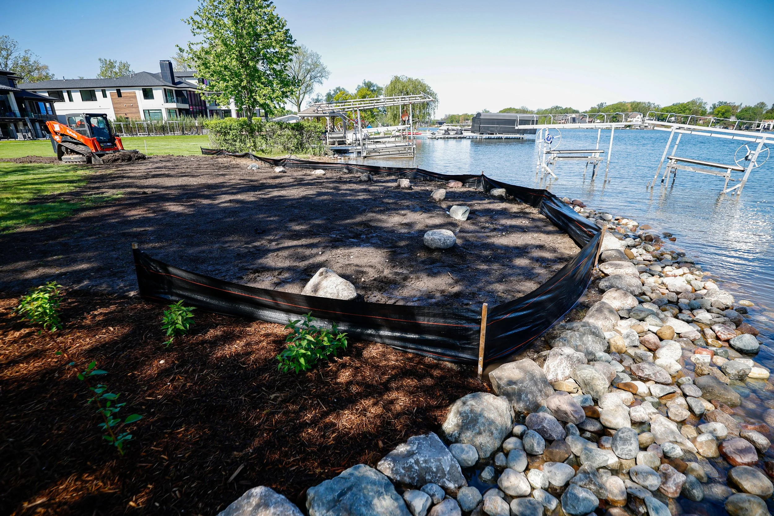 Invest in Your Shoreline: Why Michigan Property Owners Should Choose Rip-Rap Protection and Todd’s Services Landscaping